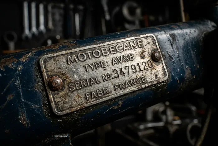 Trouver le numéro d identification de sa Peugeot 103 facilement